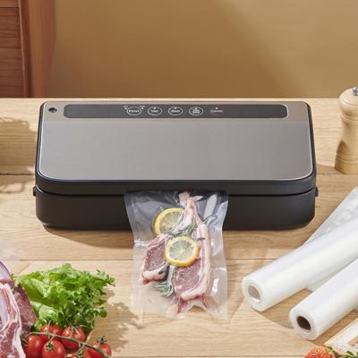 China 2021 Hotel Mini Portable Household Food Vacuum Wholesale Sealer Bag Food Wrapper Electric Vacuum Sealer Machine for sale