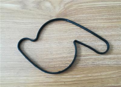 China Flat OEM Custom Rubber Gaskets , Black Waterproof Molded Rubber Gaskets for sale