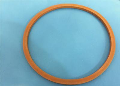 China Der PTFE geformte Siegel- Plastik zerteilt glatten Oberflächen-magnetischen Teflonring Browns zu verkaufen