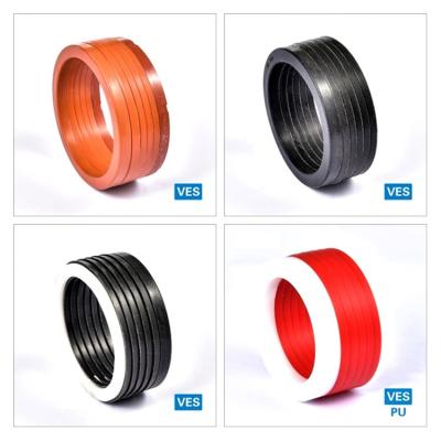 China Plutônio de ROD Seals VES/VES da resistência de óleo para indústrias de petróleo e gás à venda