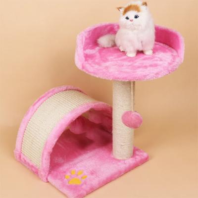 China Viable Wholesale Furniture Cat Climbing Frame From Factory Design OEM/ODM Cat Tree Cat Sratcher Toys for sale