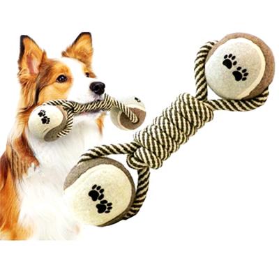 China Mixed Dog Toy Rubber Bones, Viable Cotton Rope Puppy Teething Toys, Durable Pet Puppy Chew Toys for sale