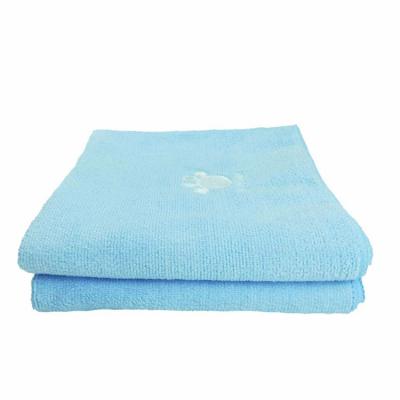 China Microfiber Dog Pet Bath Towel Dogs High Sustainable Super Soft Quick Drying Absorbent Bathrobe for sale