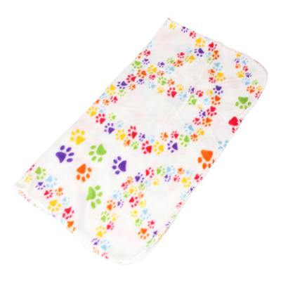 China Travel Double Sided Washable Fleece Dog Mat Pet Blanket for sale