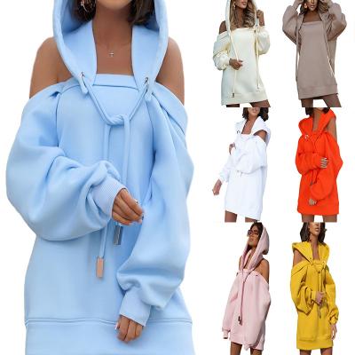 China Women's Autumn Winter Hoodie Dresses For Full for sale