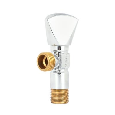 China OEM LIRLEE Angle Valve Open Brass Toilet Stop Valve Bathroom Modern Durable Factory Price Full Turn Using for sale