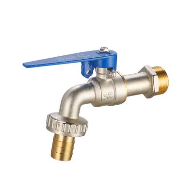 China LIRLEE OEM Hot Selling ODM Durable Normal Brass Hose Water Taps Lockable Brass Bibcock 3/4 for sale