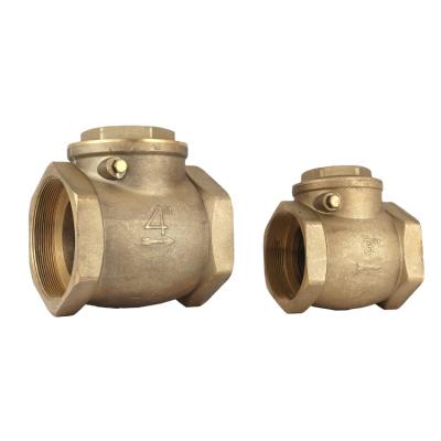 China LIRLEE general durable DN10 DN15 DN20 DN25 forged brass non return check valve for sale