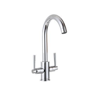 China Durable Dual Mixer Taps LIRLEE OEM ODM Handle Stainless Steel Basin Mixer Tap for sale