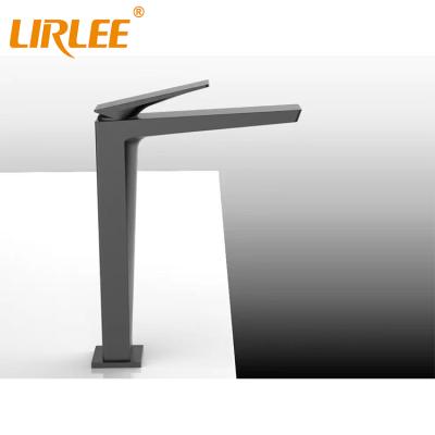 China LIRLEE Faucets Factory Price Metered Cheap Basin Faucets Bathroom Mixer Waterfall Faucets for sale