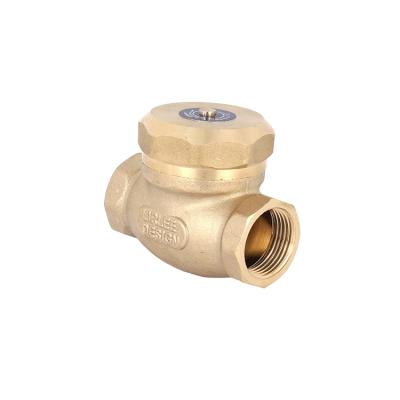 China LIRLEE General Factory Price Customized Industrial 1inch 2inch 3inch 4inch Non Return Brass Valve for sale