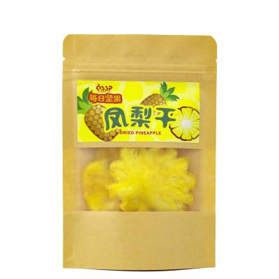 China OEM Style Available Soft Bulk Packaging Non-Extra Golden Yellow Fresh Fruit Dried Pineapple Dried for sale