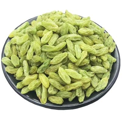 China Wholesale Large Quality Sweet Organic Dry Fruits Green Raisins Prices for sale