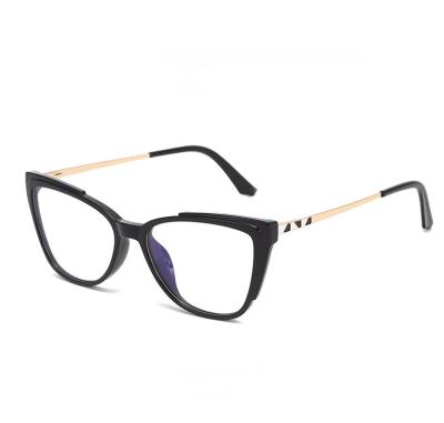 China 20 Years Experience Fashion New Design Optical Frames Glasses TR90 Eyeglasses Legs With Springs Anti Blue Light Blocking Glasses For Women for sale