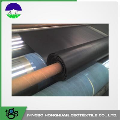 China 0.75mm HDPE de Voerings Ultratechnologie Flexibele Geomembrane van Geomembrane voor Metro Te koop