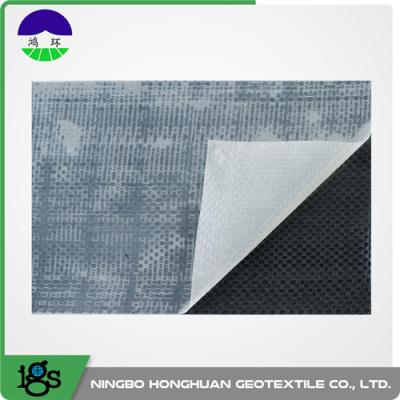 Chine Drainage composé non-tissé blanc de film de géotextile pour le remblai de mer à vendre