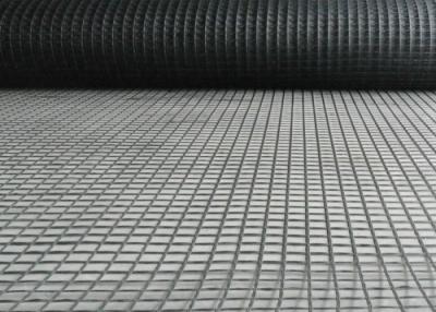 Chine Abaissez la fibre de verre Geogrid de l'élongation 25KNM pour la construction de routes à vendre