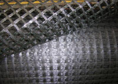 Chine Fibre de verre Geogrid de résistance à la traction pour la base ferroviaire, gris à vendre