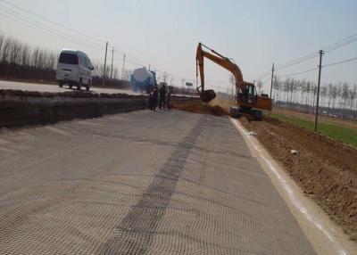 Chine Fibre de verre inférieure Geogrid d'élongation pour la piste, fibre de verre Geogrid à vendre