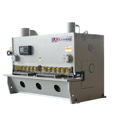 China Building Material Stores 16x3200 Guillotine Shear 8mm Thickness Stainless Steel Metal Cutting Machine for sale