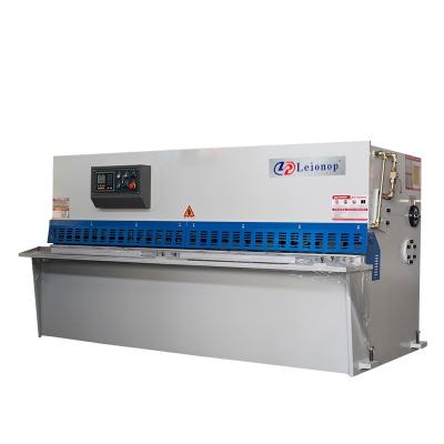 China Building Material Shops Hydraulic CNC Slitter Shear Shearing Machine 10mm Shears For Sheet Metal for sale