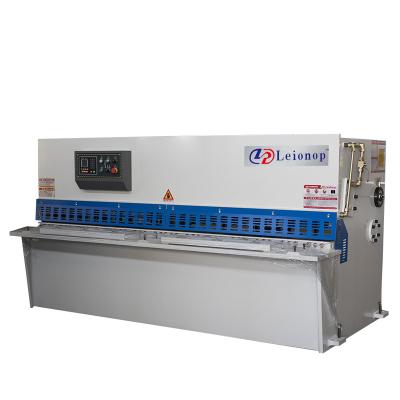 China Building Material Shops Hydraulic CNC Slitter Shear Shearing Machine 10mm Shears For Sheet Metal for sale