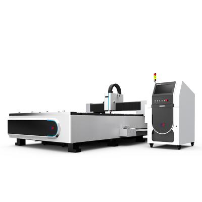 China Laser CUTTING source 1500w laser cut carbon steel metal sheet plate cnc fiber laser cutting machine for sale