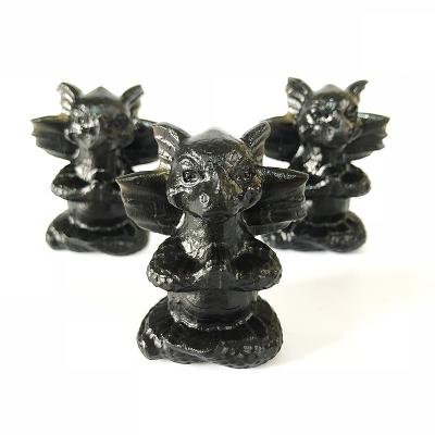 China China Wholesale Hand Carved Natural Gemstone Obsidian Crystal Dragon Carving Crafts Crystal Dragon for sale