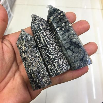 China Natural African Square Crystal Tower Quartz Energy Arrow China Hot Selling Snowflake Crystal Stone for sale