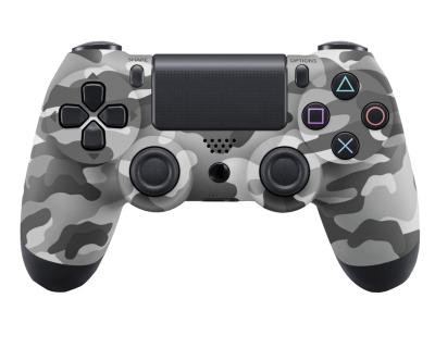 China VIB MOTOR Wireless Controller for PS4-Remote Gamepad for Sony Playstation 4 with Charging Cable and Dual Gray Camouflage for sale