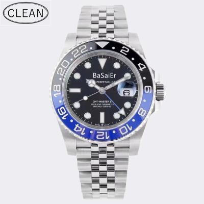 China Factory Own 3285 Movement 904L Stainless Steel Sapphire Glass Automatic GMT RLX RLX Watches Men for sale