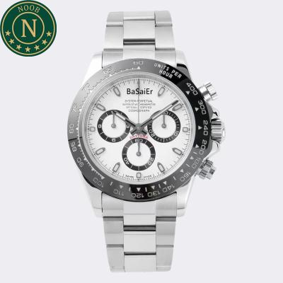 China Noob Factory 4130 Chronograph Movement 904L Stainless Steel Sapphire Glass Waterproof Luxury Men's Watch for sale