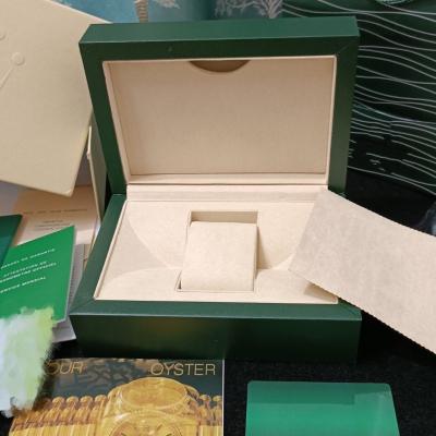 China Drop Shipping Automatic Factory Current Date Watch Boxes Famous Brand Luxury Green Custom Watch Box For RLX Watch for sale