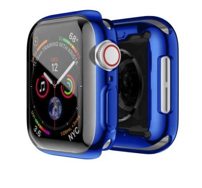 China Clear CASE For Apple Watch Heavy Duty Shockproof Soft Tpu Transparent Case Cover For Apple Watch Series 7 6 5 Full Cover Clear Case For Iwatch Cover for sale