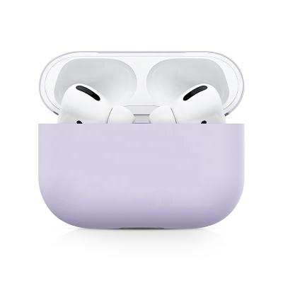 China New Concise Style Soft Silicone Cases For Airpods 3 Protective Wireless Earphone Cover For Apple For AirPods Case Accessories for sale