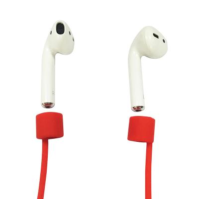 China For airpods tether 2022 New Anti-lost Silicone Earphone Cable For Apple iPhone X 8 7 AirPods Earphone Cable Earphone Neck Strap Wireless Cord for sale