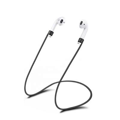 China For airpods Strap Anti-lost Silicone Earbuds Cable For Apple iPhone X 8 7 AirPods Protector For Wireless Earphone Cable Earphone Neck Strap Co for sale