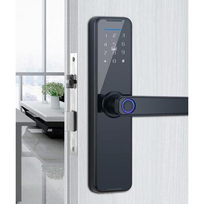 China Home/Hotel/Apartments/Tuya WiFi Office 2022 High Quality Biometric Keyless Entry Fingerprint Digital Smart Door Lock for sale