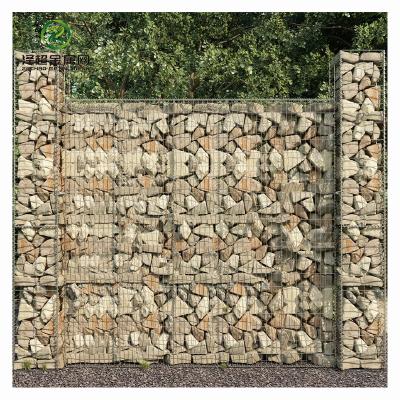 China High Quality Easily Assembled Welded Gabion Box Stone Cages Basket Welded Wire Mesh Gabion Box With 75 x 75mm for sale