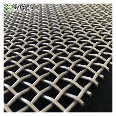 China Wholesale Mesh Galvanized Square Woven Wire Mesh Stainless Steel Crimped Wire Mesh Plain Weave Precision Stainless Steel Filter for sale