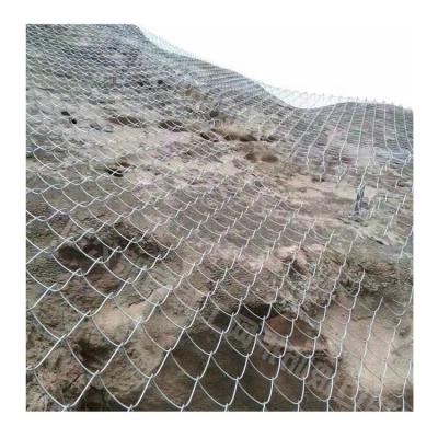 China New Arrival High Strength Zinc-Aluminum Coated Tecco Net Woven Wire Mesh Tecco for sale