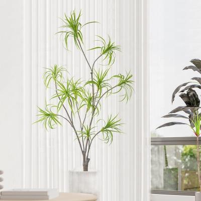 China Luxury Space Valentine Minimalist Business Baby Party Popular Dracaena Trees Plant Supplier Price New Minimalist Artificial Flower Plants for sale