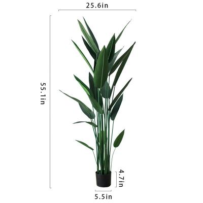 China Plants Artificial Banana Tree Large Tree Small Minimalist Indoor Trees Sale Best For Office Greenscape Decoration for sale