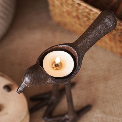 China Creative Minimalist Bird Candle Holder Home Candlestick Ornament New Style Room Decoration for sale