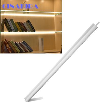 China Modern Hot Selling Ultra Bright Aluminum 8mm LED Shelf Clip Light Glass Shelf Laminate Glass Light For Cabinet/Exhibition for sale