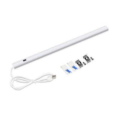 China Modern 5V USB Led Cabinet Light Hand Field Sensor Bar Shelf Hard Laminate Under Cabinet Kitchen Countertop Kitchen Counter Shelf Socket for sale