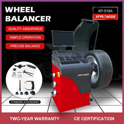 China Manutenção automática do pneumático do automóvel 50/60HZ do equilibrador de roda do carro à venda