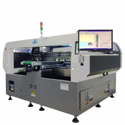 China Automatic 2*15 Heads LED Pick And Place Machine , Clip Mounter Chip Shooter 250mm*any Length for sale