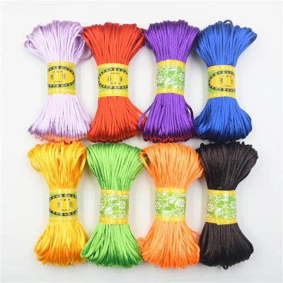 China #5 Round Viable NylonThread for Chinese Knot Making Braid Thread for Bracelet Thread Jewelry, Thread Silk Jewelry, Silk Thread for Weaving for sale