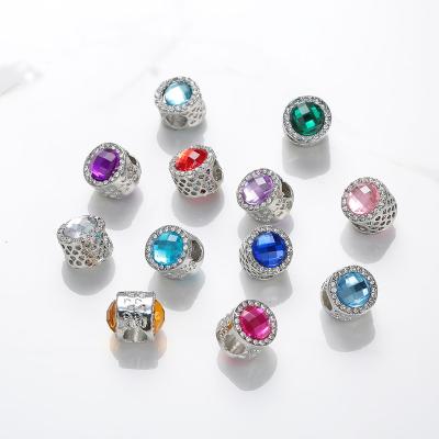 China The CLASSIC DIY different alloy color bead Crystal Bracelet Beads for jewelry making for sale